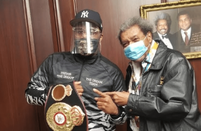 Don King with Trevor Bryan